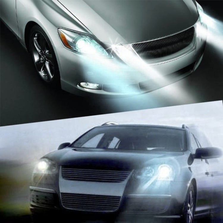 2 PCS H4 12.6W 630LM 6500K White Light 2835 SMD 66 LED Car Fog Light, DC12V, H4