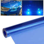 Protective Decoration Flash Point Car Light Membrane /Lamp Sticker, Size: 195cm x 30cm, Pink, Crystal Green, Matte Black, Dark Blue, Grey Black, Dark Black, Baby Blue, Fluorescent Green