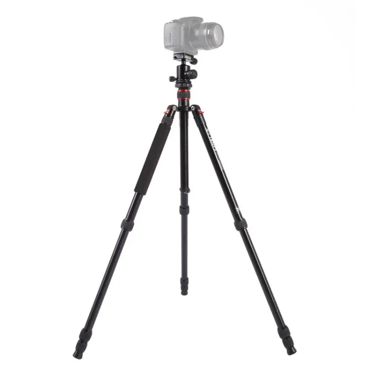 Triopo MT-2504C Adjustable Portable Aluminum Tripod with NB-1S Ball Head for Canon Nikon Sony DSLR Camera, MT-2504C (Black), MT-2504C (Gold)