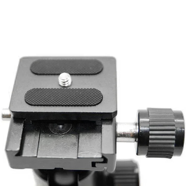 RUBY 005H Aluminium Magnesium Alloy Tripod Ball Head with Quick Release Plate Adapter, Aluminium