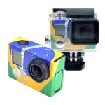 Case Sticker for GoPro HERO3+ /3, US Flag, AU Flag, Brazil Flag