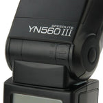 YN-560 III Ultra-long-range Wireless Flash Speedlite with Metal Hot Shoe for Canon / Nikon / Pentax / Olympus DSLR Camera, YN-560 III