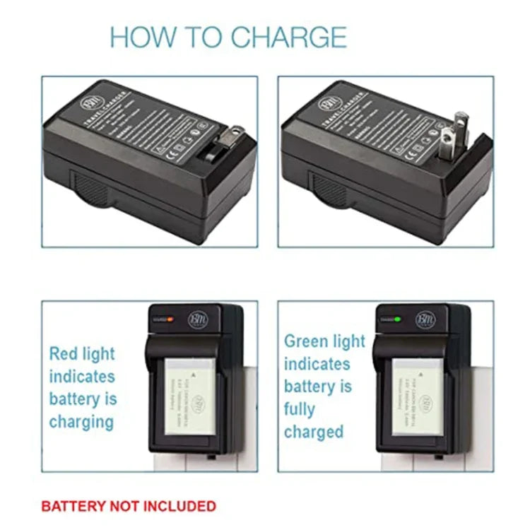 2 in 1 Digital Camera Battery Charger for Panasonic VBD1/ VBD2, SONY F550/ F750/ F960..., VBD1