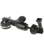 Handlebar Seatpost Big Pole Mount Bike Moto Bicycle Clamp with Tripod Mount Adapter & Screw for GoPro, Insta360, DJI and Other Action Cameras, Moto Bicycle Clamp