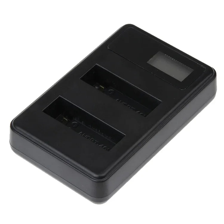 LCD Screen Dual Batteries Charger for GoPro HERO4 (AHDBT-401), Displays Charging Capacity (GP258-C), For GoPro HERO4