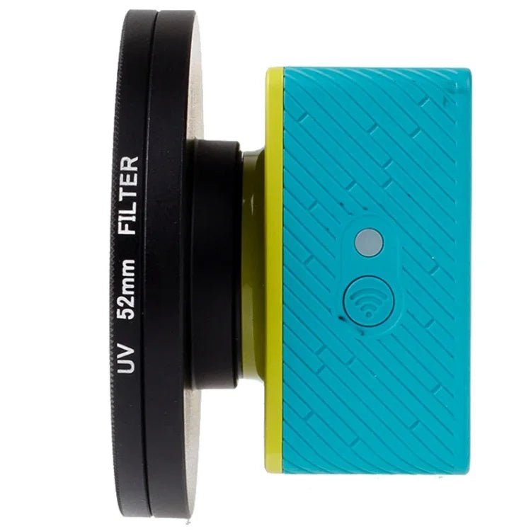 52mm UV Filter Lens Filter with Cap for Xiaomi Xiaoyi 4K+ / 4K, Xiaoyi Lite, Xiaoyi  Sport Camera, 52mm UV Filter
