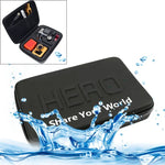 Shockproof Waterproof Portable Travel Case for GoPro, Insta360, DJI and Other Action Cameras Accessories, Size: 22cm x 16cm x 7cm, Size: 22cm x 16cm x 7cm