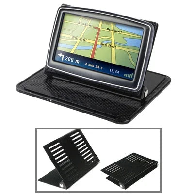 Universal GPS Holder Bracket Cradle Anti-Slip Mat (For 4.3 / 5.0 inch GPS, iPhone 4 / 3GS / 3G, MP4), GPS Holder