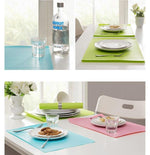 40x30cm Anti-skidding Silicone Heat Insulation Mat for Food Dish / Beverage / Oven / Kid Table