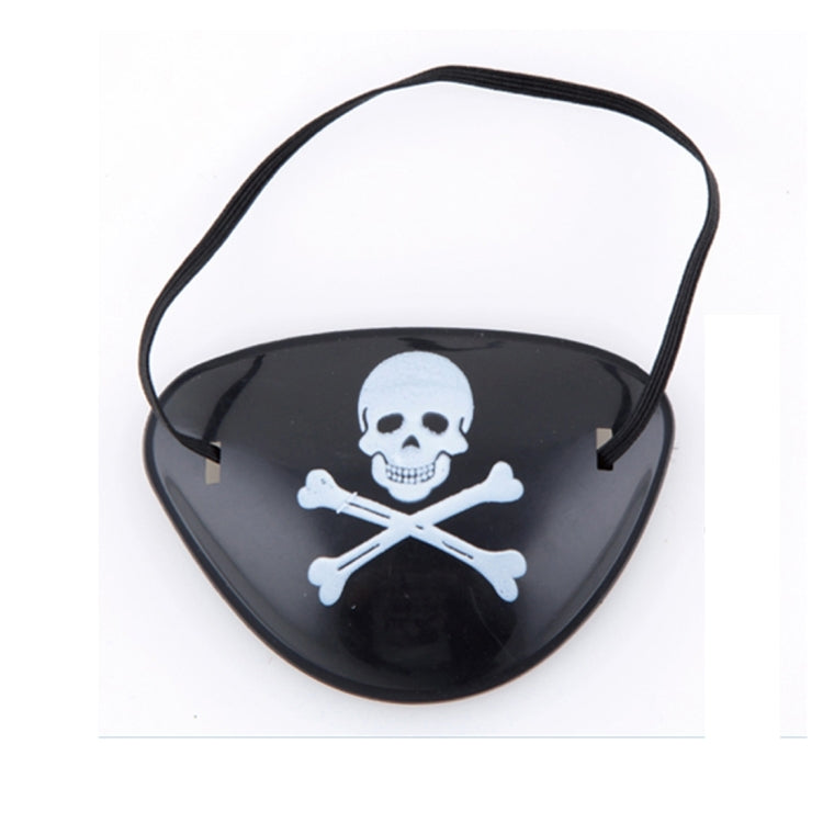 Halloween Props Plastic Pirate Eye Patches, Random Pattern Delivery, Pirate Eye Patches