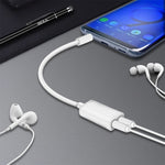 Aux Audio Cable 3.5mm to 2 x Female Splitter Adapter, Compatible with Phones, Tablets, Headphones, MP3 Player, Car/Home Stereo & More
