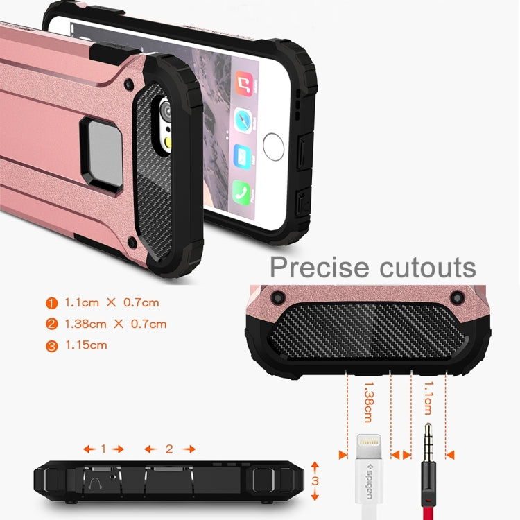 For iPhone 6 & 6s Tough Armor TPU + PC Combination Case, For 6 & iPhone 6s, For iPhone 6 & 6s