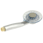 Temperature Detectable 3-Color (Green / Blue / Red) LED Shower Head, No Battery, SDS-A3