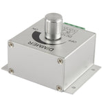 Aluminum Single Color Dimmer Switch LED Dimmer Controller for Strip Light DC12-24V, Output Current: 8A