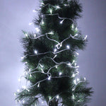 For Christmas Party, 100 LED White Light, with 8 Functions Controller, 220V, UK Plug