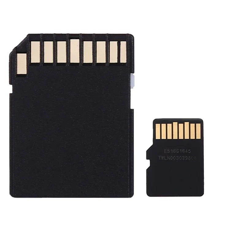 16GB High Speed Class 10 Micro SD(TF) Memory Card from Taiwan, Write: 8mb/s, Read: 12mb/s (100% Real Capacity), 16GB Naked Card