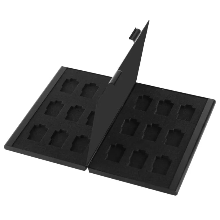 2x 9 in 1 Memory Card Protective Case Box for TF Card, Size: 93mm (L) x 62mm (W) x 10mm