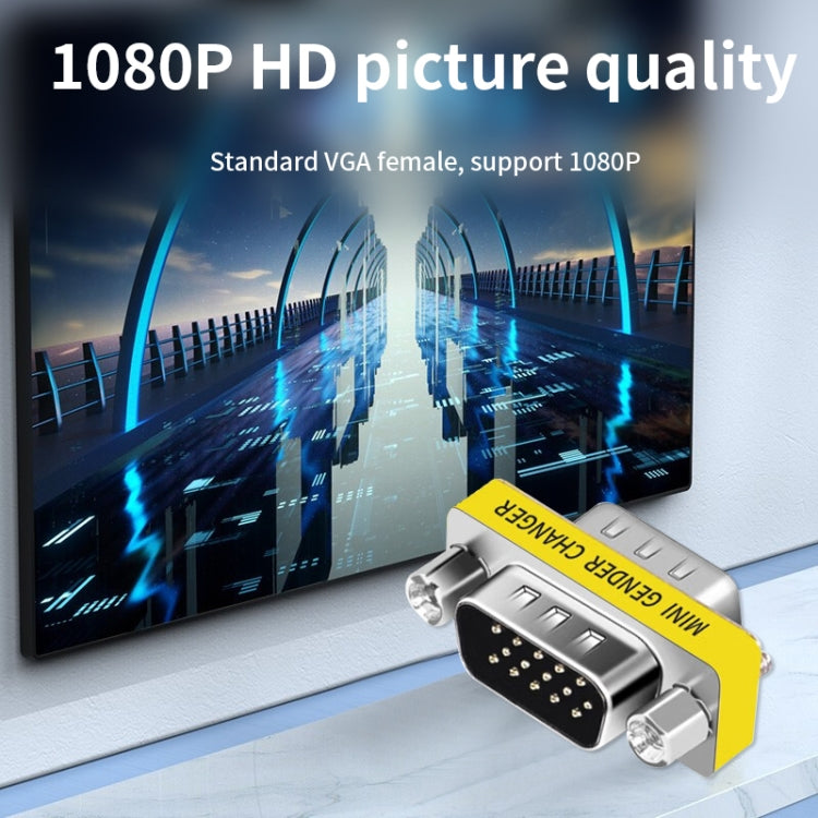 VGA 15Pin Male to VGA 15Pin Male adapter, VGA Male to Male
