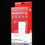 LF-ANT4G01 Indoor 88dBi 4G LTE MIMO Antenna with 2 PCS 2m Connector Wire, TS-9 Port, TS-9 Port