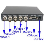Quad Split Mode VGA(Black)