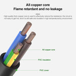 1.2m 2 Prong Style Big UK Notebook Power Cord, Big UK Plug, Length:1.2m