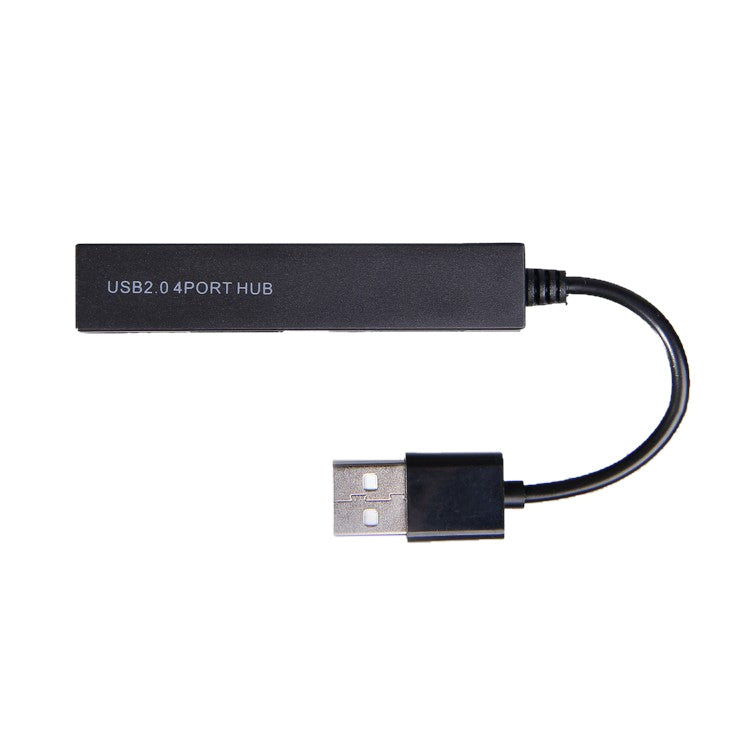 High Speed 4-Port USB 2.0 HUB, USB Splitter(Black)