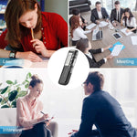 4GB Digital Voice Recorder Dictaphone MP3 Player, Support Telephone Recording, VOX Function(Black)