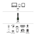 5 PCS USB-C / Type-C Male to USB 3.0 Female OTG Adapter, USB-C / Type-C to USB 3.0