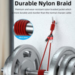 1m 3A Output USB to USB-C / Type-C 540 Degree Rotating Magnetic Data Sync Charging Cable, 1m Type-C