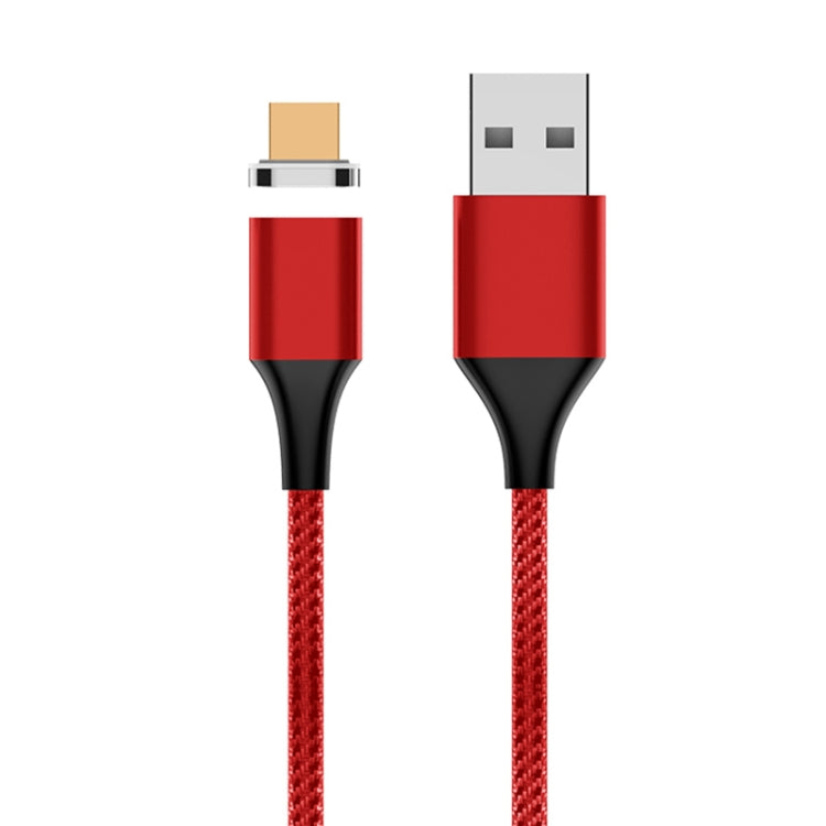 M11 3A USB to Micro USB Nylon Braided Magnetic Data Cable, Cable Length: 2m, Micro USB