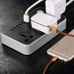 LDNIO SC3604 6 x USB Ports Multi-function Travel Home Office Socket, Cable Length: 2m, US Plug, SAS8611AUK, SAS8611AUS, SAS8611BUK, SAS8611BUS, SAS8611EU