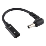 DP 5.0 x 1.0mm to Type-C Female Power Adapter Charger Cable