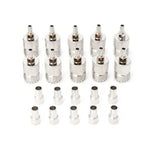 10 Sets UHF Female Jack Crimped RF Connector Coaxial Adapter for 5mm RG58 RG142 / 3D-FB Cable