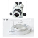 LED Ring Light Source for Microscope, 65mm