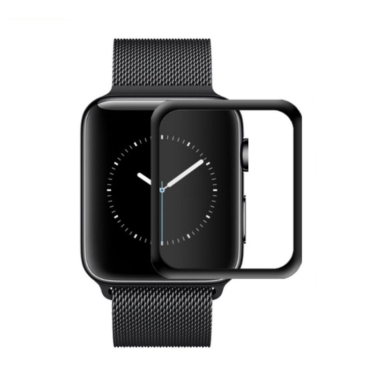 2pcs mocolo 0.33mm 9H 3D Round Edge Tempered Glass Film, Apple Watch Series 3 38mm, Apple Watch Series 3 40mm, Apple Watch Series 4 42mm, Apple Watch Series 4 44mm