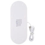 HQ-UD15 Rotatable Wireless Charging Base with Stand for Phones / iWatches / AirPods (Silver), without Wireless Charging White, without Wireless Charging Black, White (with wireless charging), Black (without wireless charging)
