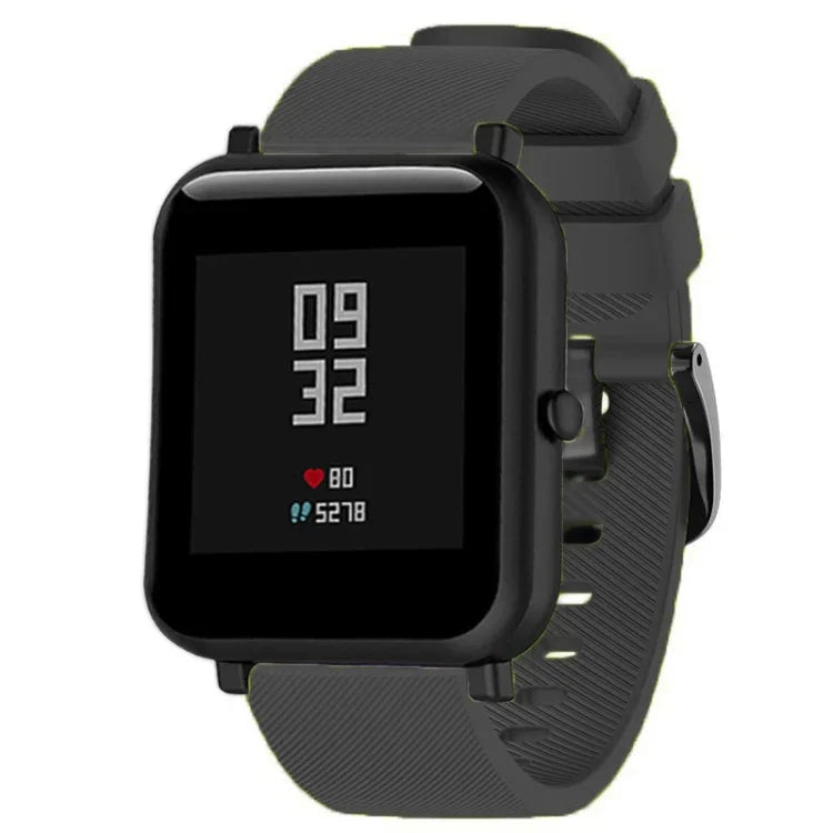 20mm For Huami Amazfit GTS / Samsung Galaxy Watch Active 2 / Gear Sport Silicone Strap