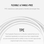 PD 18W USB-C / Type-C to 8 Pin Flash Charging Data Cable for iPhone X / 11 / 11 Pro / 11 Pro Max / XR / SE 2020, 1m, 2m