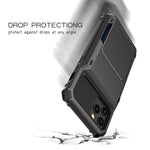 For iPhone 12 Pro / 12 Max Scratch-Resistant Shockproof Heavy Duty Rugged Armor Protective Case with Card Solt, For iPhone 12 / 12 Pro
