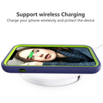 For iPhone 12 Pro Max Wave Pattern 3 in 1 Silicone+PC Shockproof Protective Case, For iPhone 12 Pro Max
