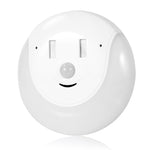 USB Charging Light & Human Body Sensing Control Smile Magnetic Night Light, Cold White Light, Warm white light