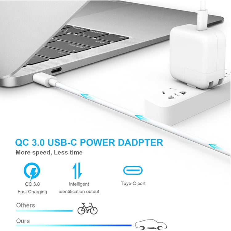 PD3.0 30W USB-C / Type-C Interface Universal Travel Charger with Detachable Foot, AU Plug, AU Plug