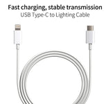SDC-20W 2 in 1 PD 20W USB-C / Type-C Travel Charger + 3A PD3.0 USB-C / Type-C to 8 Pin Fast Charge Data Cable Set, Cable Length: 1m,, US Plug, EU Plug, UK Plug