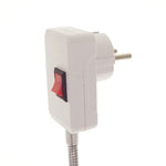 AC 110-220V 6A E27 Bulb Holder Flexible Extension Converter Switch Adapter Socket, 20CM, 30CM, 40CM