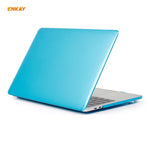 ENKAY 3 in 1 Crystal Laptop Protective Case + EU Version TPU Keyboard Film + Anti-dust Plugs Set for MacBook Pro 16 inch A2141 (with Touch Bar), For MacBook Pro 16 inch A2141 (with Touch Bar)