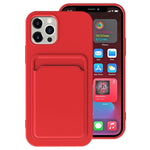 TPU + Flannel Lining Shockproof  Case with Card Slots, For iPhone 11, For iPhone 11 Pro