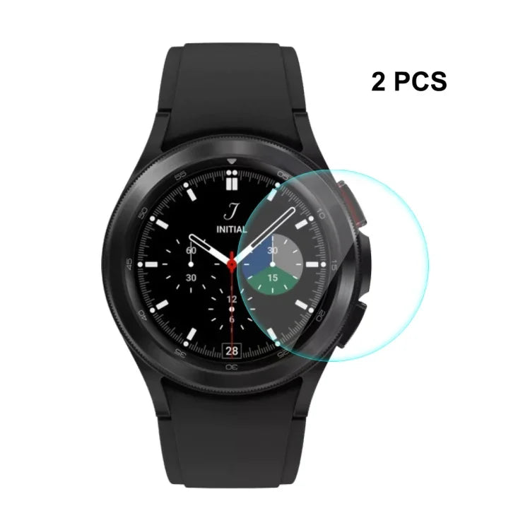 For Samsung Galaxy Watch4 Classic 42mm ENKAY Hat-Prince 0.2mm 9H 2.15D Curved Edge Tempered Glass Screen Protector Watch Film, 1 PCS, 2 PCS, 5 PCS, 10 PCS