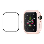 ENKAY Hat-Prince PC Frame + Full Coverage PMMA HD Screen Protector Film for Apple Watch Series 9 / 8 / 7 41mm