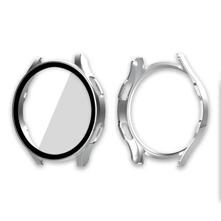 ENKAY Hat-Prince Full Coverage PC Frame + Tempered Glass Protector Composite Case for Samsung Galaxy Watch4 40mm