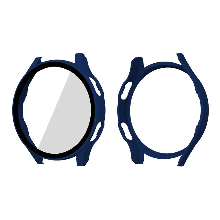 ENKAY Hat-Prince Full Coverage PC Frame + Tempered Glass Protector Composite Case for Samsung Galaxy Watch4 44mm
